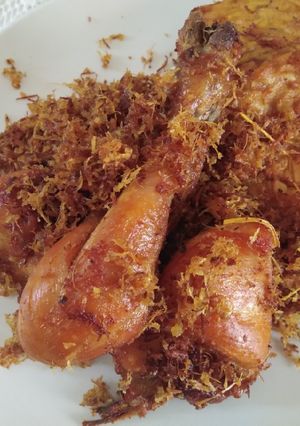 Foto resep Ayam goreng serundeng anti Gagal