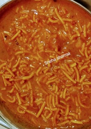 खानदेशी शेव भाजी (khandesi sev bhaji recipe in marathi) रेसिपी चे मुख्य फोटो 