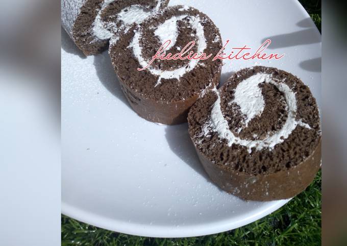 Chocolate Swiss roll