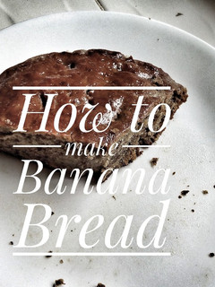 A picture of Banana bread.