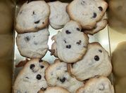 Una foto de cookies de chocolate