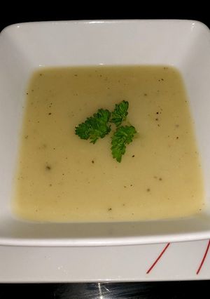 A picture of My Thick Potato & Onion Soup 🥰🥰.
