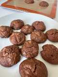Chocolate Walnut Cookies
