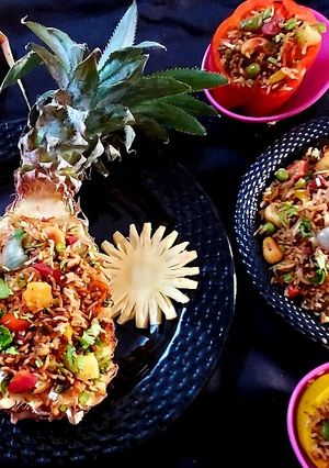 A picture of Pineapple Rice.