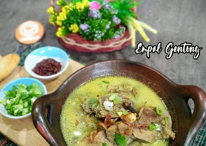 Resep Empal Gentong Anti Gagal