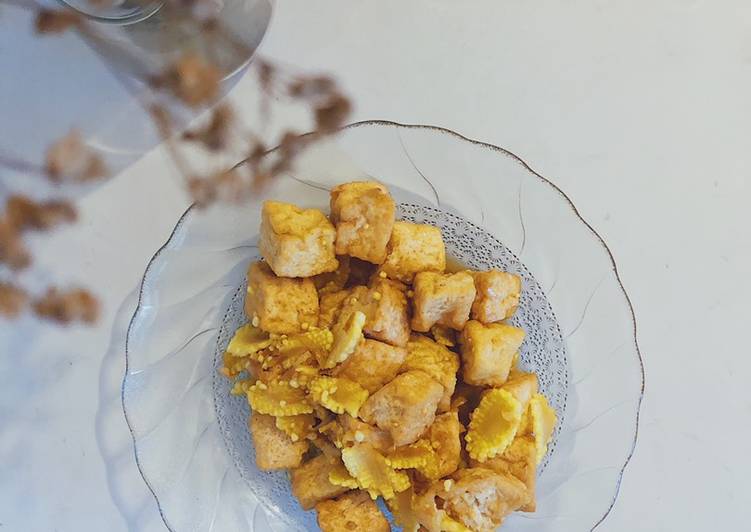 Cara memasak Tahu Mix Jagung Muda Anti Gagal