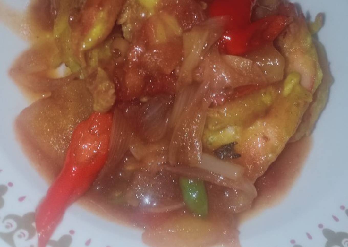 Udang Saos Nanas
