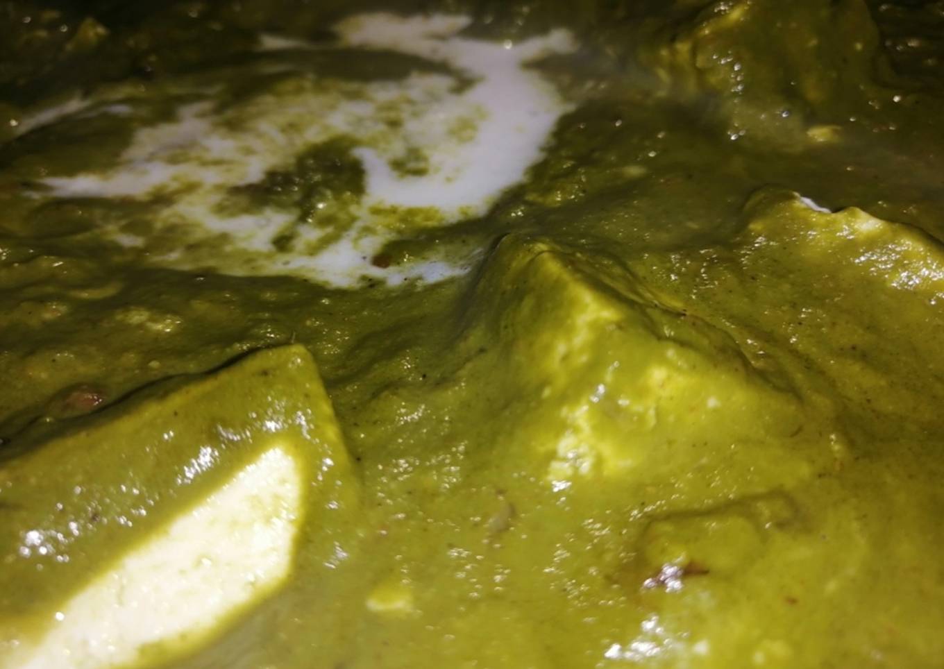 Palak paneer