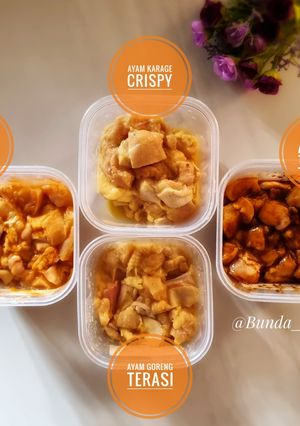 Foto resep 167. Meal Prep: 1 kg ayam fillet menjadi 4 menu