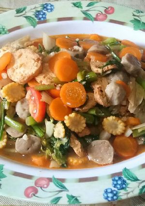 Foto resep Capcay Tofu