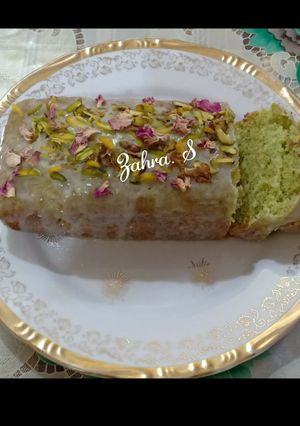 A picture of Pistachio Cake.