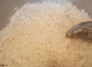Una foto de Arroz blanco sofrito