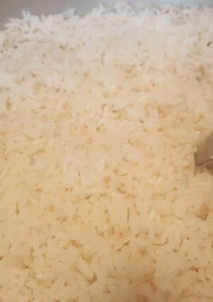 Una foto de Arroz blanco sofrito