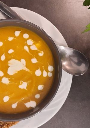 Une photo de Soupe aux légumes d'automne