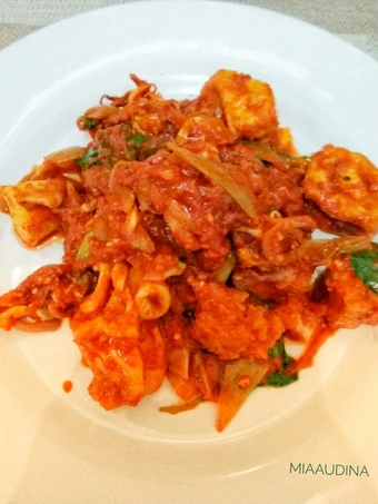 Langkah Mudah untuk Membikin Resep Sambal cumi tahu kemangi yang Sempurna Anti Ribet, Lezat