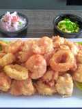 Chicharrón de mariscos a base de pan rallado👍🇵🇪