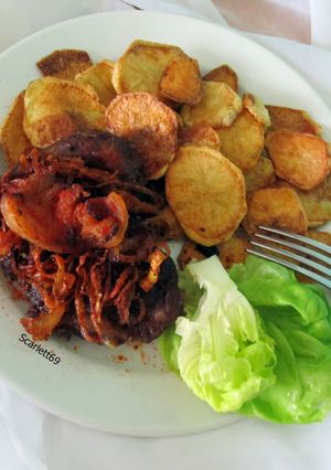 Tárcsán sült cigánypecsenye recept fotója