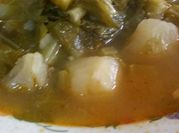Una foto de oreja de cerdo frita