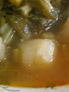 Una foto de Patatas con kale