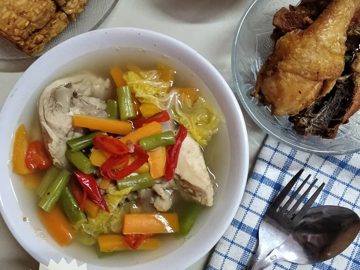 Resep Garang Asem Rebus / Asem Asem Ayam Bahan Sederhana