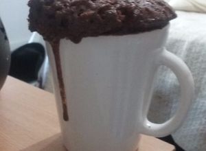 Una foto de Bizcochuelo en taza 3 minutos