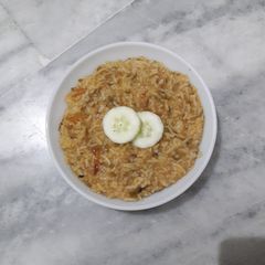 A picture of Veg moong dal khichdi.