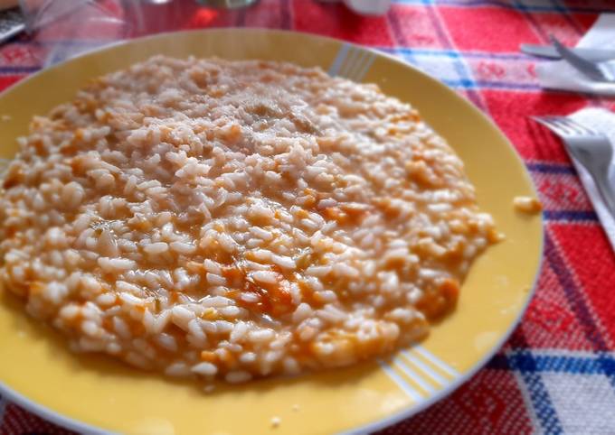 Ricetta di Preferito Risotto ai fiori di zucca 🎃