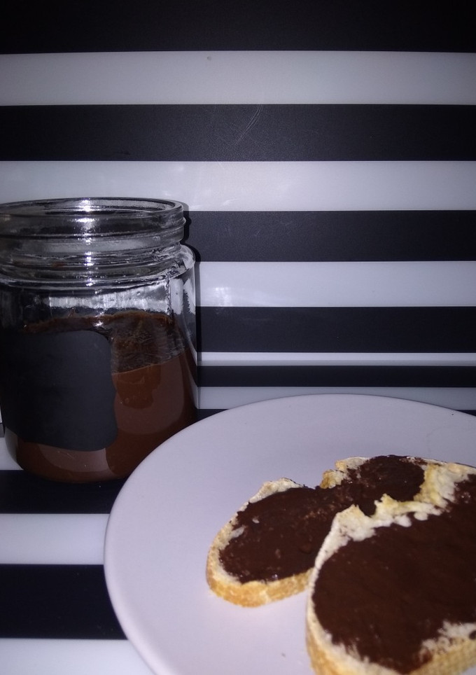 Una foto de Crema de cacao de anacardos