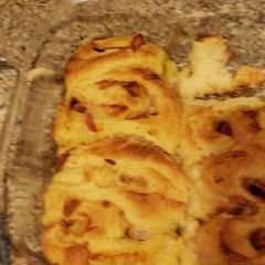 A picture of Ham and cheese roll ups.