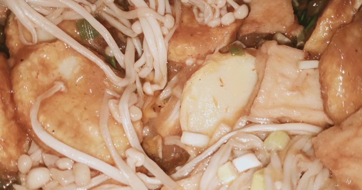 Resep Tofu Enoki Siram Saus oleh Tiara D. Husvian Cookpad