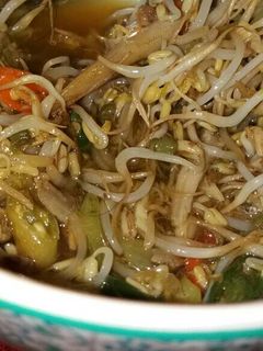 Foto resep Tumis kecambah teri