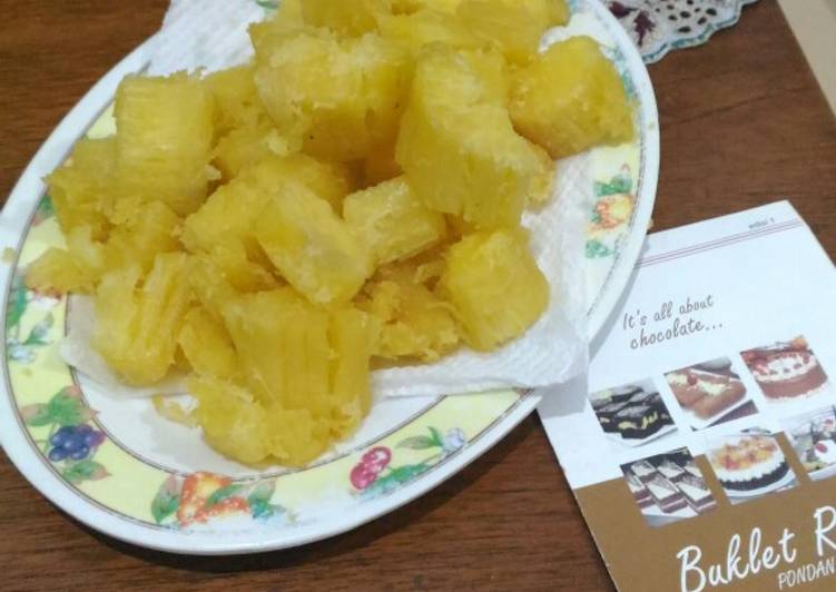 Singkong goreng empuk