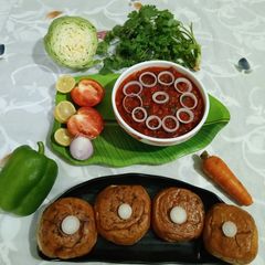 A picture of Pav Bhaji.