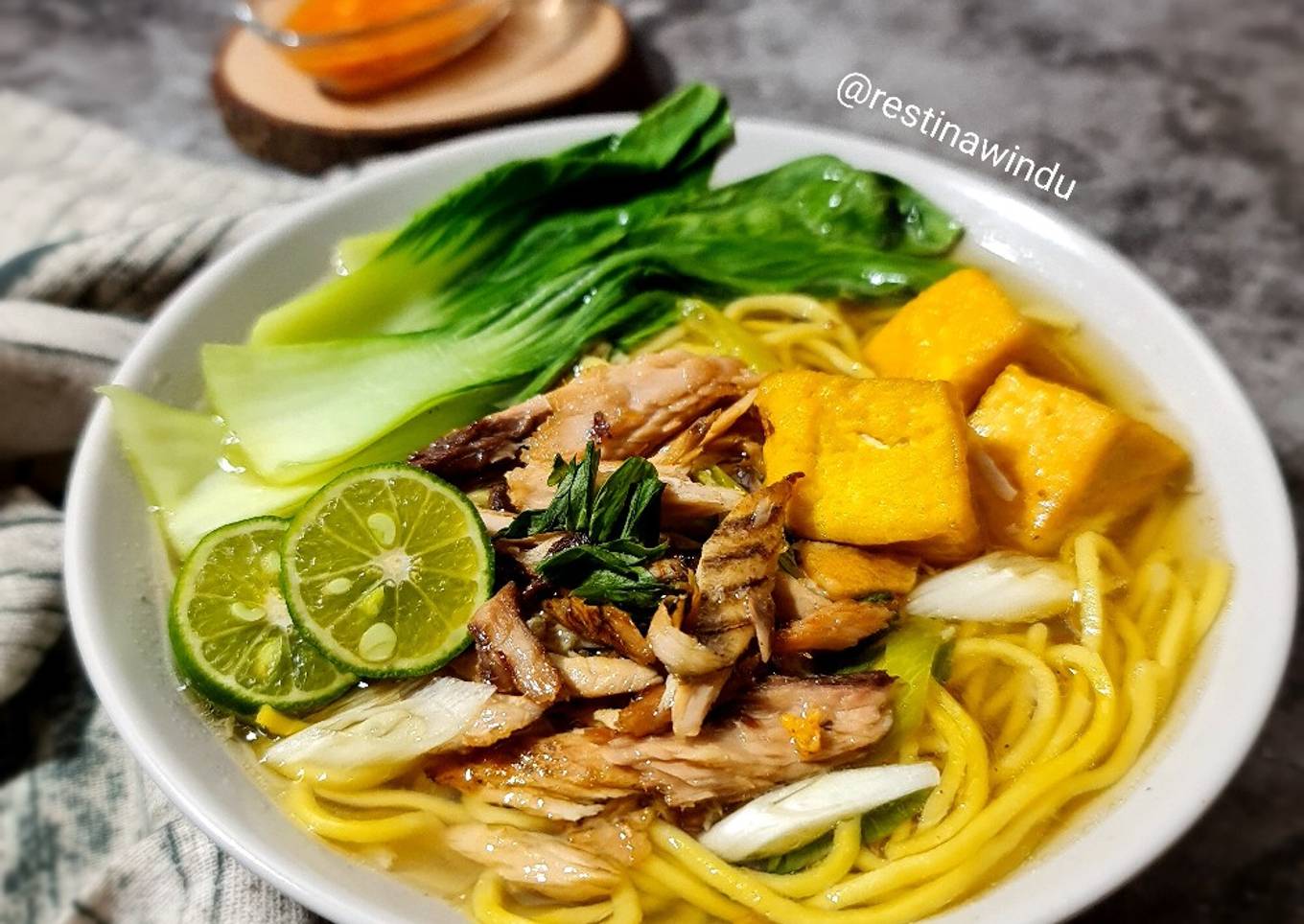 Mie Kuah Cakalang Fufu