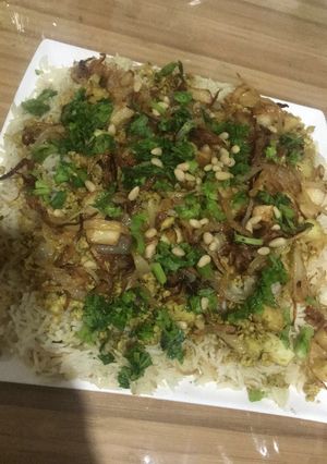 صورة لوصفة رز بالدجاج المفروم