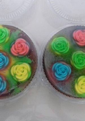 Foto resep Puding Bunga Mawar