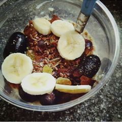 A picture of Overnight oats.