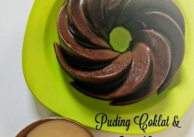 Puding Coklat & Vla Homemade