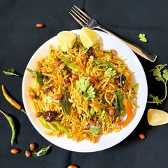 A picture of Jowar Noodles (with South Indian Flavour).