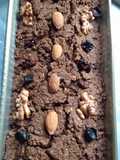 Budín de algarroba
