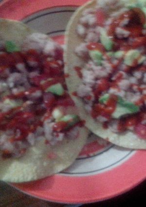 Una foto de Tostadas de soya
