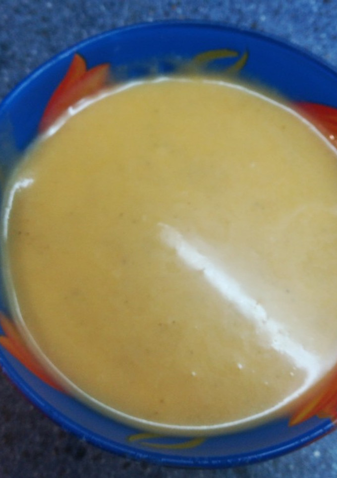 Una foto de Crema de calabacín