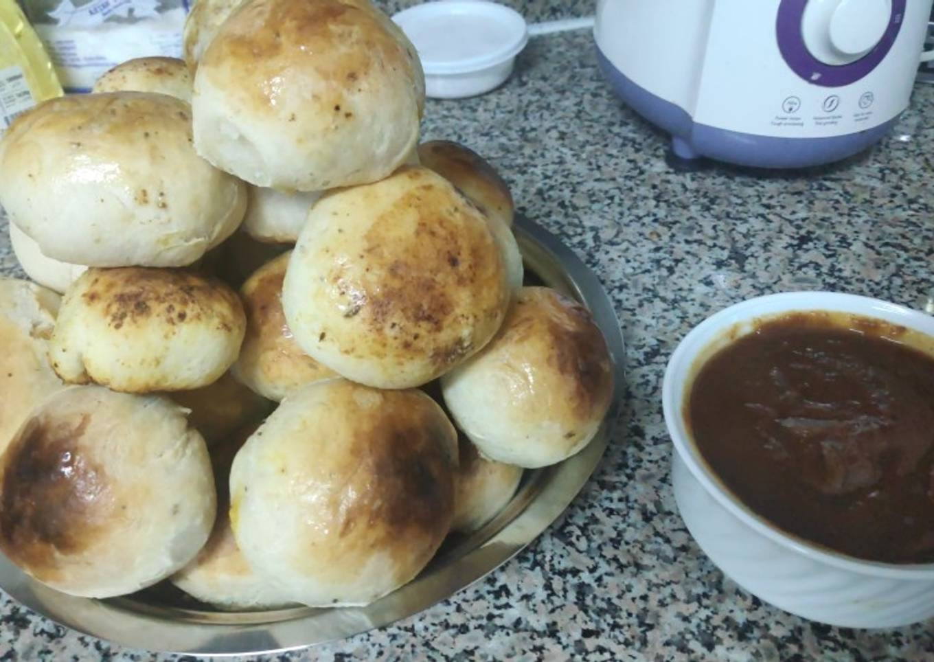 Baked Vada Pav