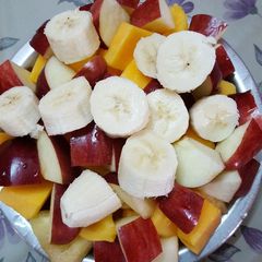 A picture of Tropical mixed fruits salads.