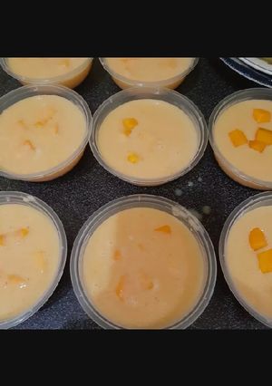 Foto resep Puding Silky Mangga