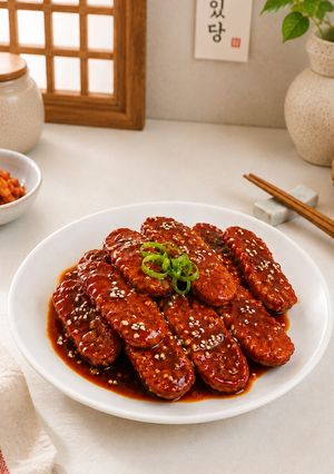 Foto resep Sticky Gochujang Tempeh