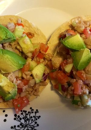 Una foto de Ceviche de Soya