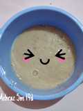 Mpasi pure pisang+ASIP