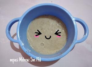 Foto resep Mpasi pure pisang+ASIP