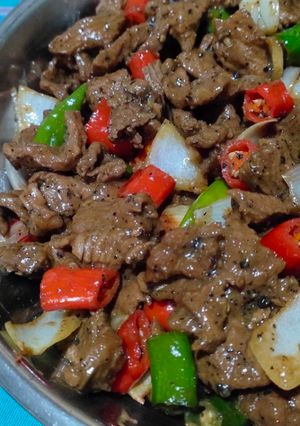 Foto resep Sapi lada hitam